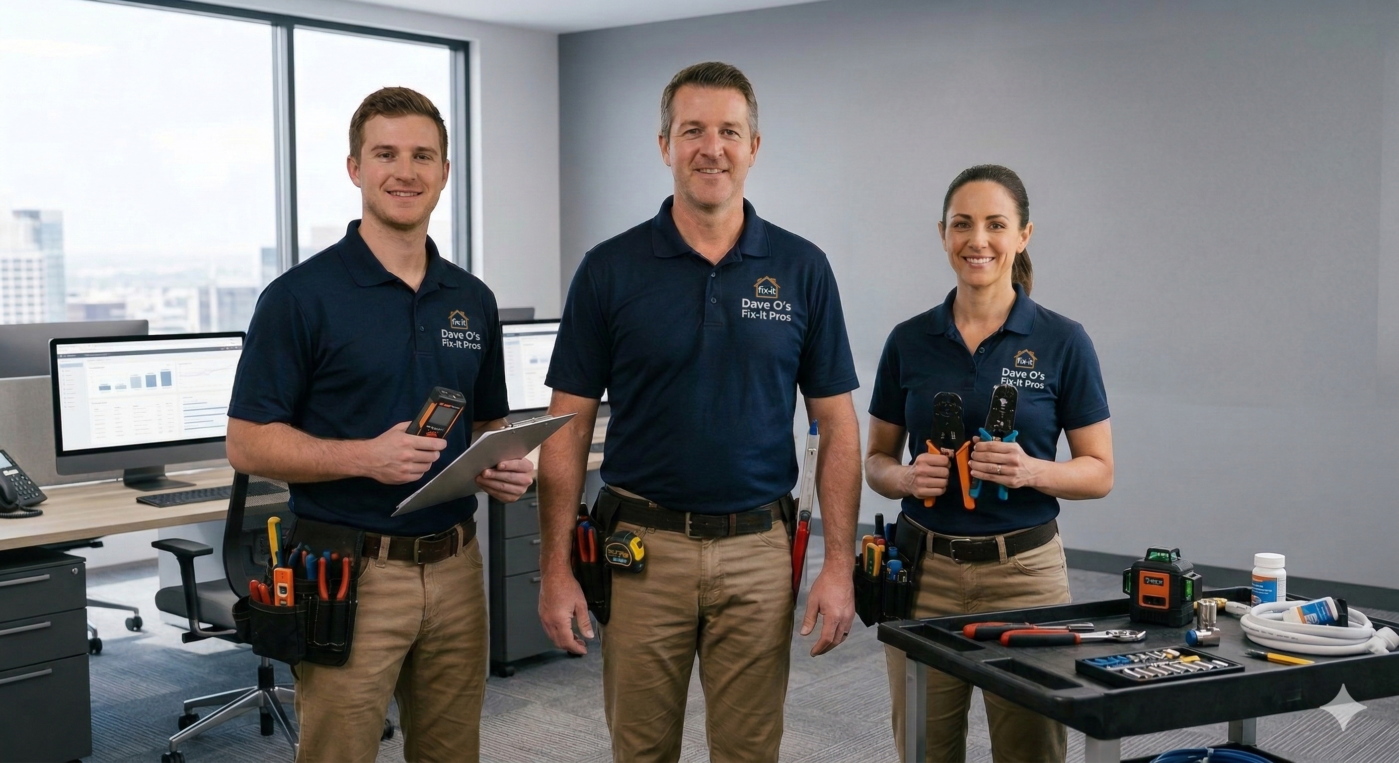 Dave O working on a home project in Henderson NV